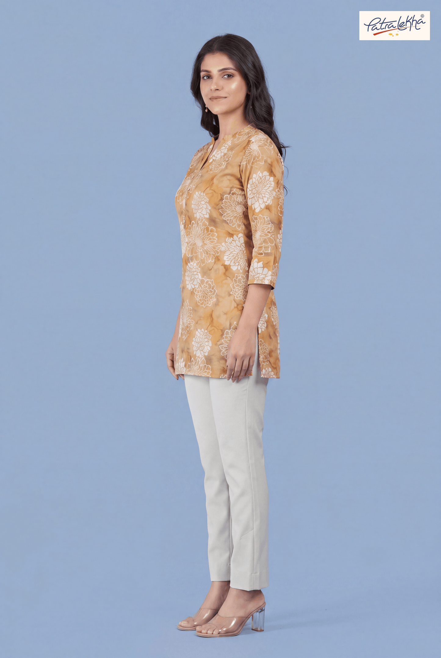 Floral Print Cotton Tunics