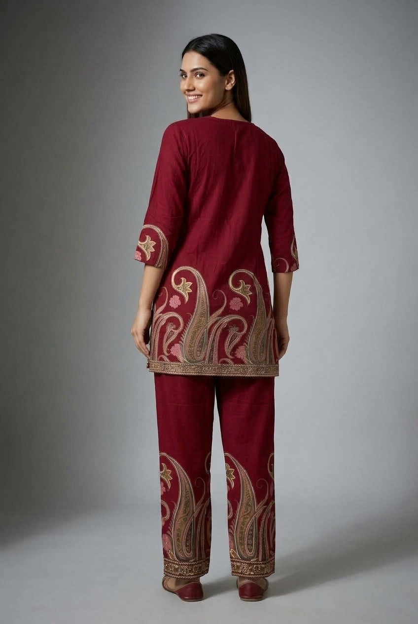 Rangeela Printed Rayon Kurta Pant Set