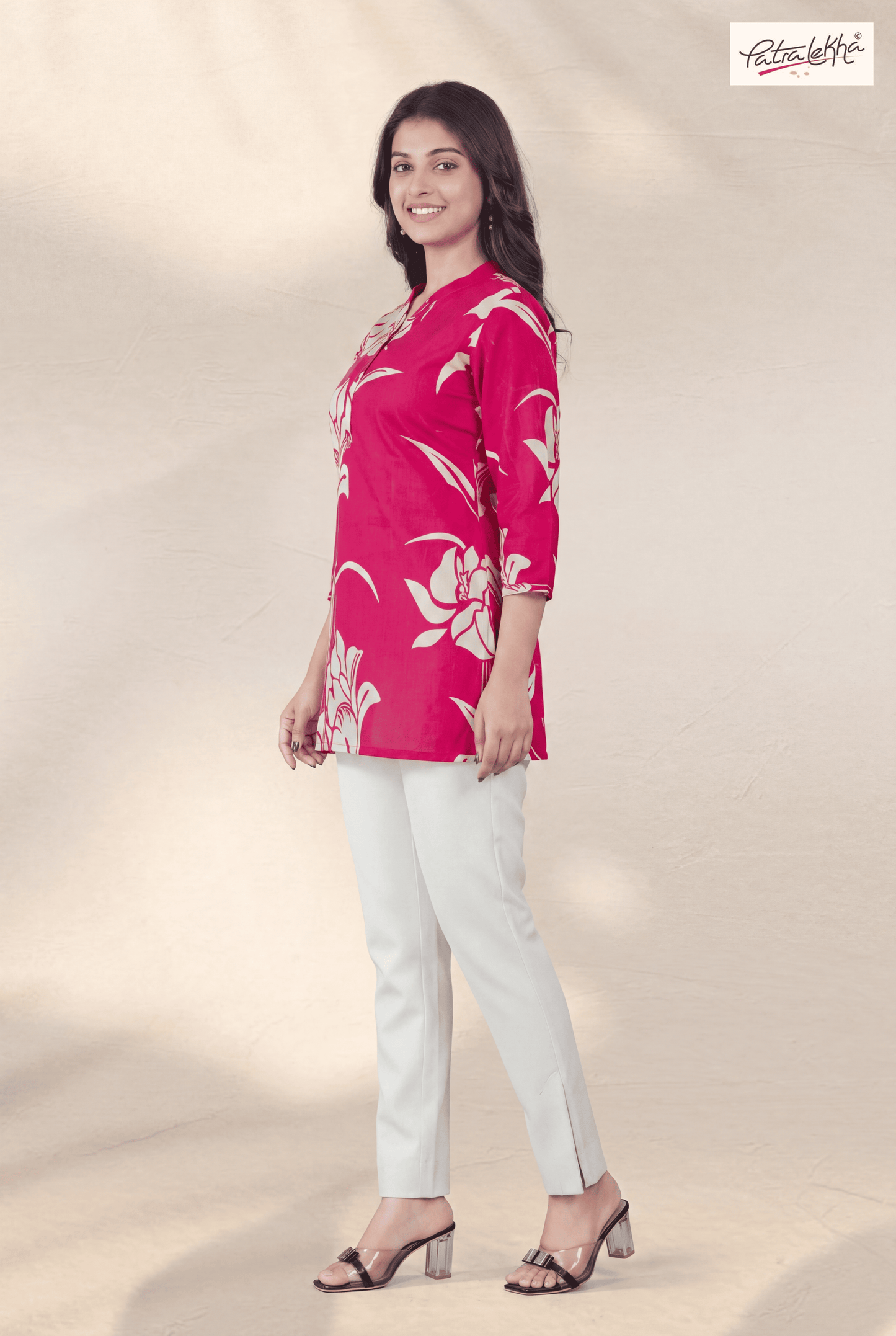Floral Printed Cotton Tunic