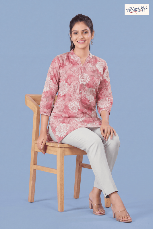 Floral Print Cotton Tunics