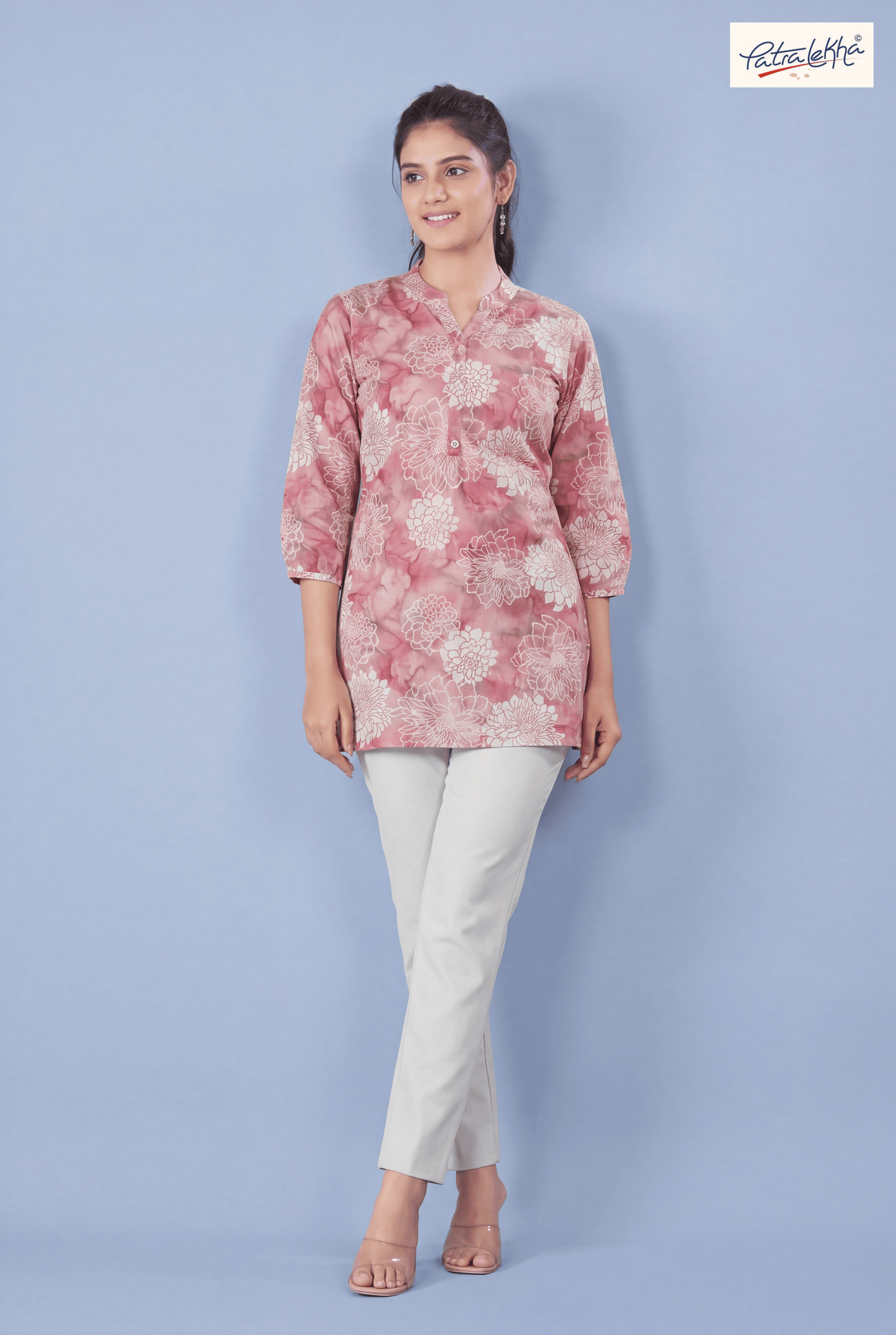Floral Print Cotton Tunics