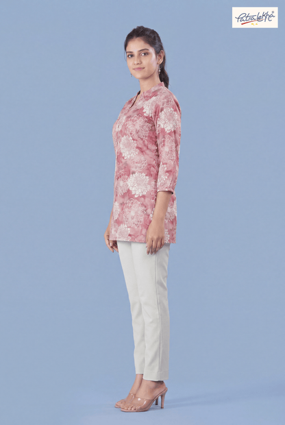 Floral Print Cotton Tunics