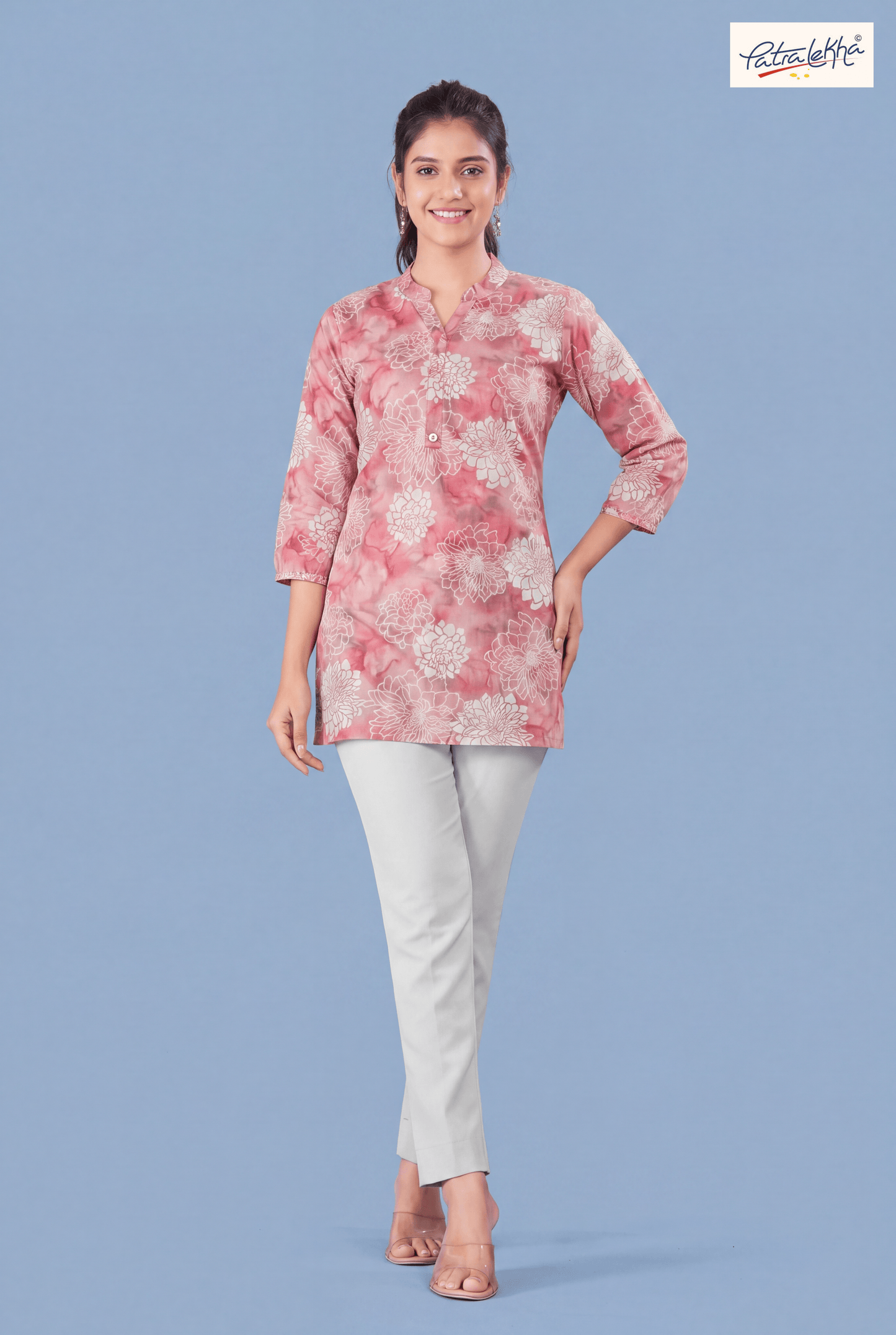 Floral Print Cotton Tunics
