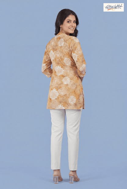 Floral Print Cotton Tunics