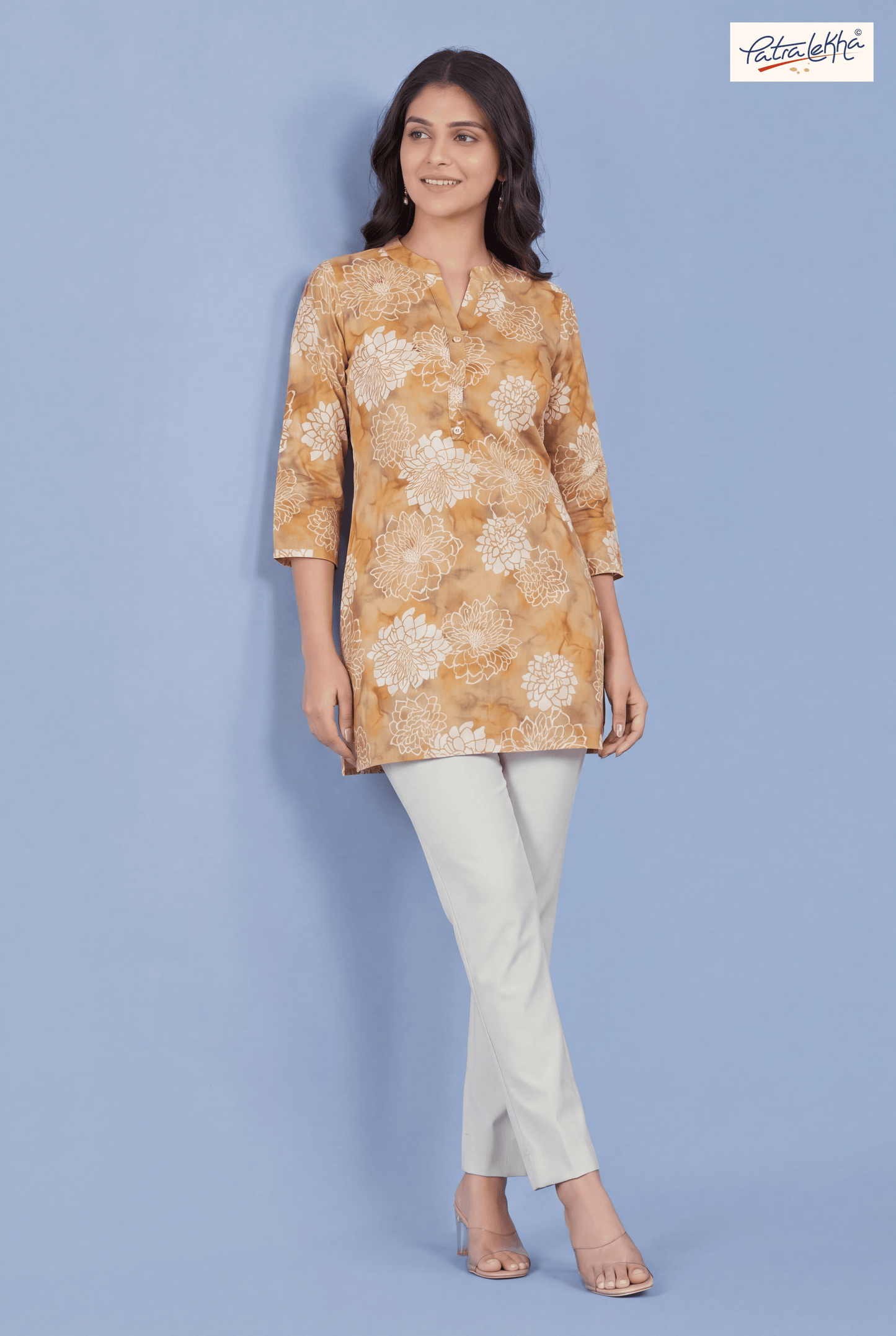Floral Print Cotton Tunics