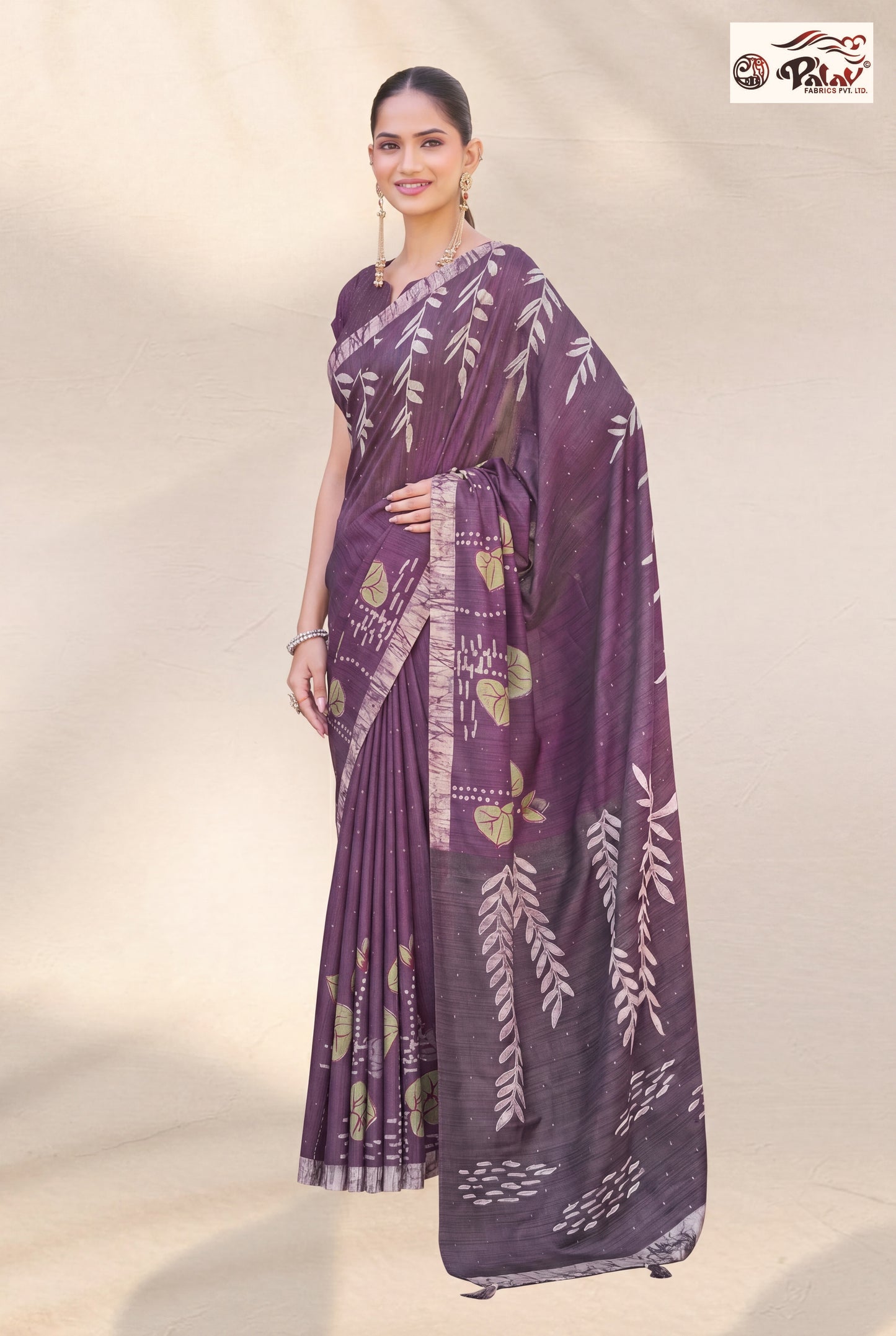 Premium Tasar Silk  Saree with Designer Ari Work
