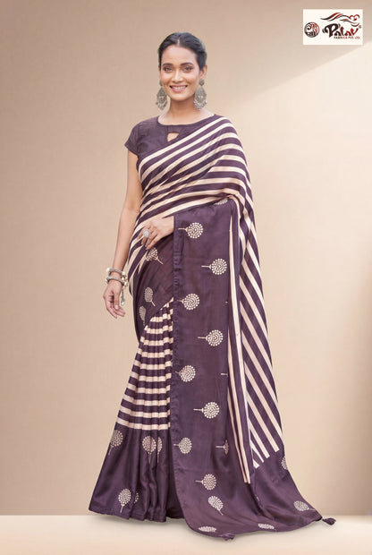 Premium Tussar Silk Saree with Rich Zari Work