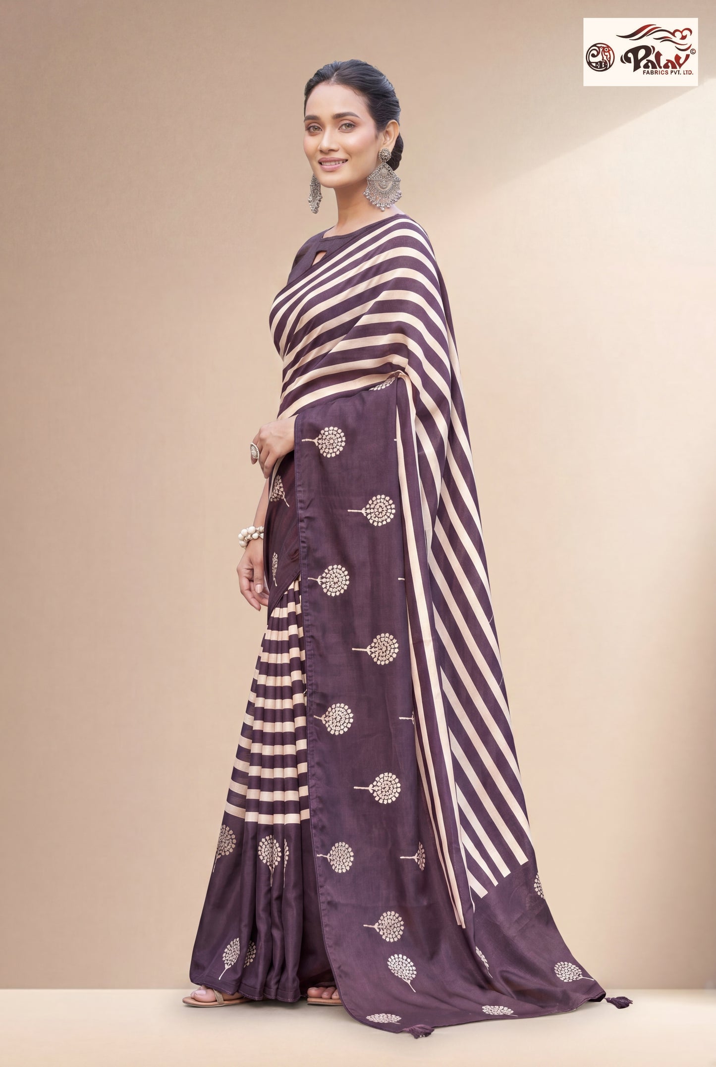 Premium Tussar Silk Saree with Rich Zari Work