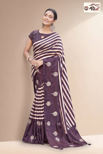 Premium Tussar Silk Saree with Rich Zari Work