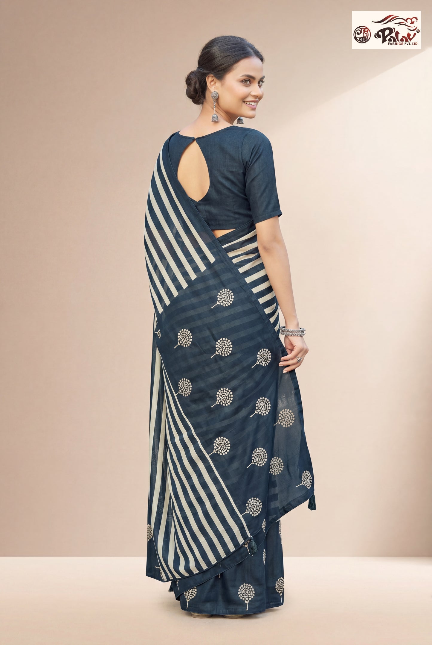 Premium Tussar Silk Saree with Rich Zari Work